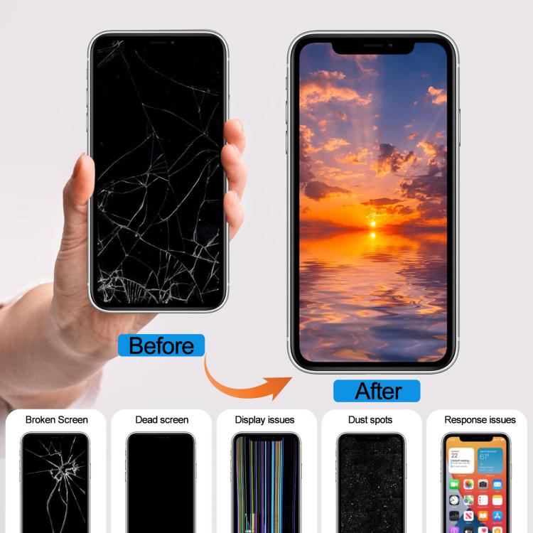Original iPhone 16e LCD Screen Replacement & Digitizer Full Assembly