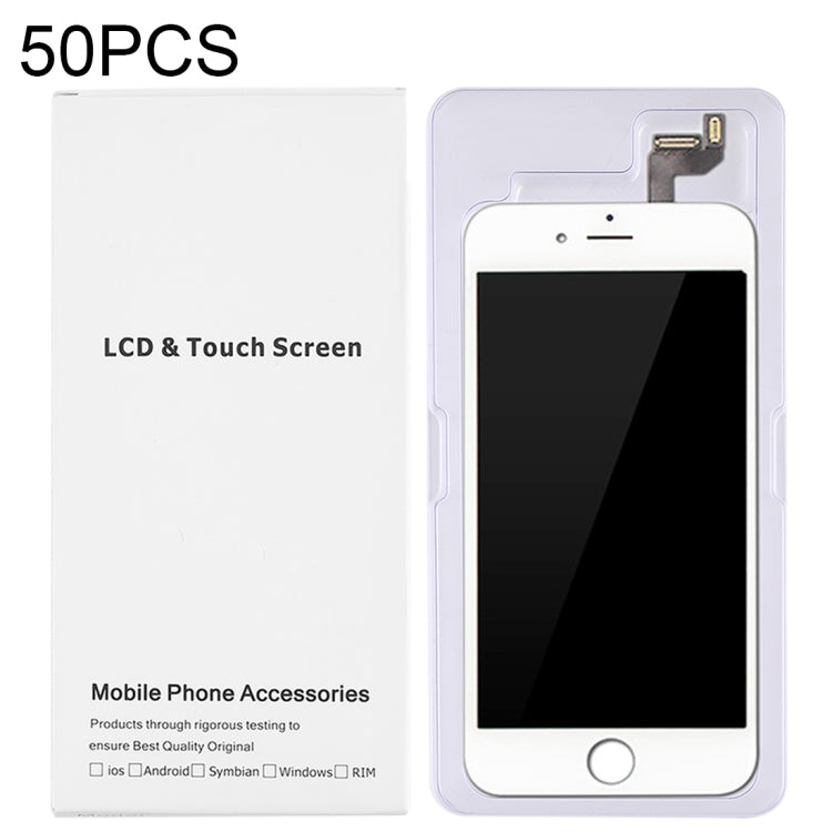 50 PCS Durable iPhone 6s Plus Packaging Boxes for Safe Shipment of LCD Screens