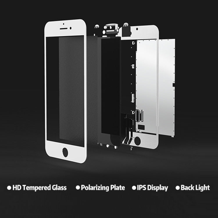 Genuine LCD Screen Replacement for iPhone 6 Plus - White & Black Options, High-Quality Display Repair Part