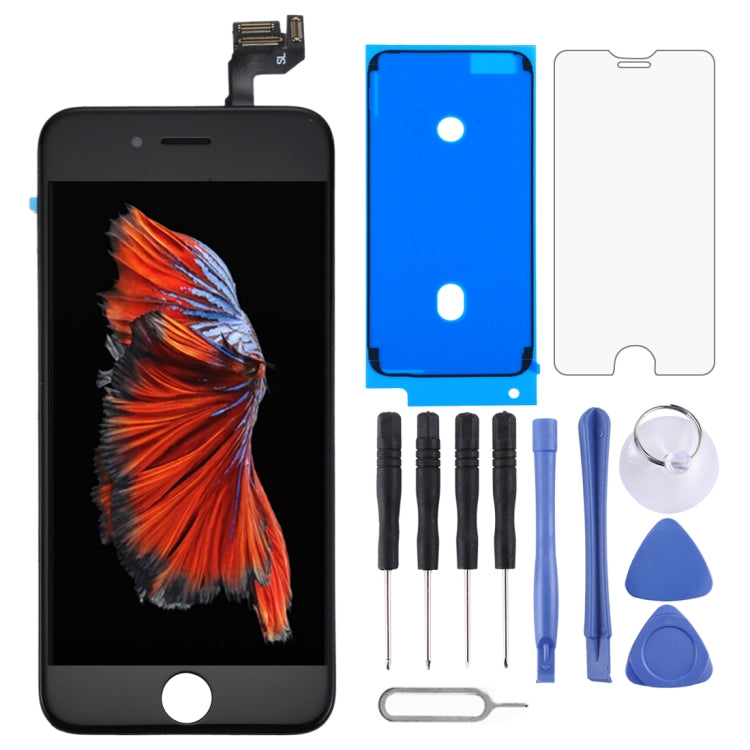 LCD Screen with Front Camera for iPhone 6s – 4-in-1 Replacement Kit, Available in White & Black