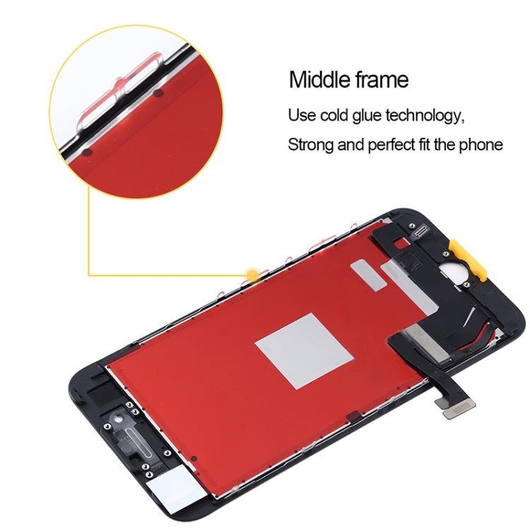 Reemplazo de pantalla LCD original para iPhone 7 (pantalla blanca y negra)