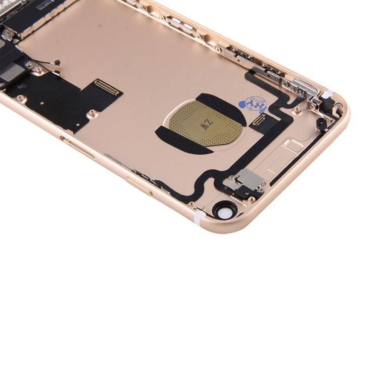 iPhone 7 Battery Back Cover with SIM Tray – Full Assembly in Jet Black