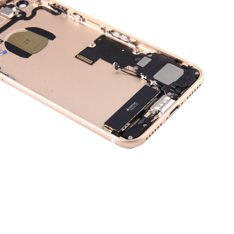 iPhone 7 Battery Back Cover with SIM Tray – Full Assembly in Jet Black