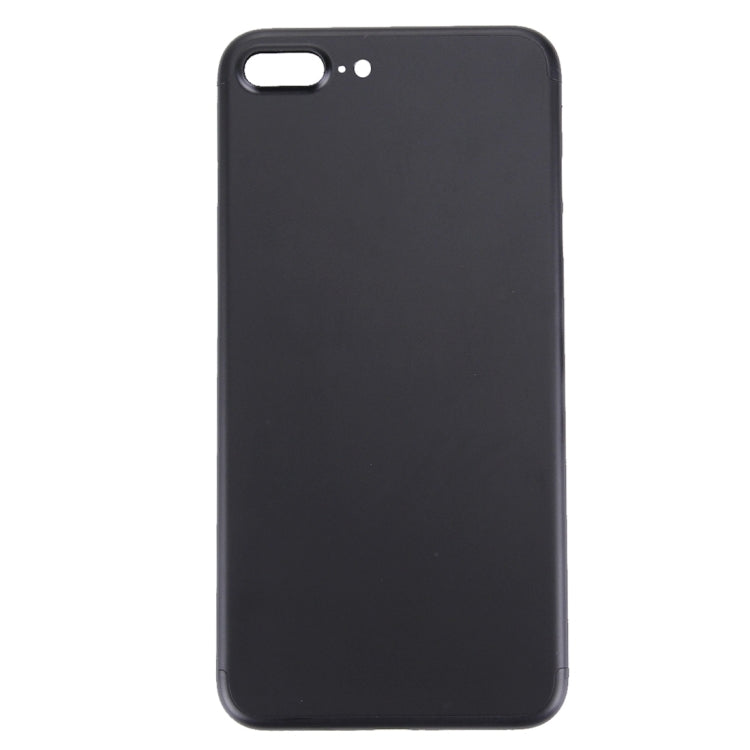 Carcasa completa 5 en 1 para iPhone 7 Plus con tapa trasera, bandeja para tarjetas y teclas de volumen, encendido y silencio.