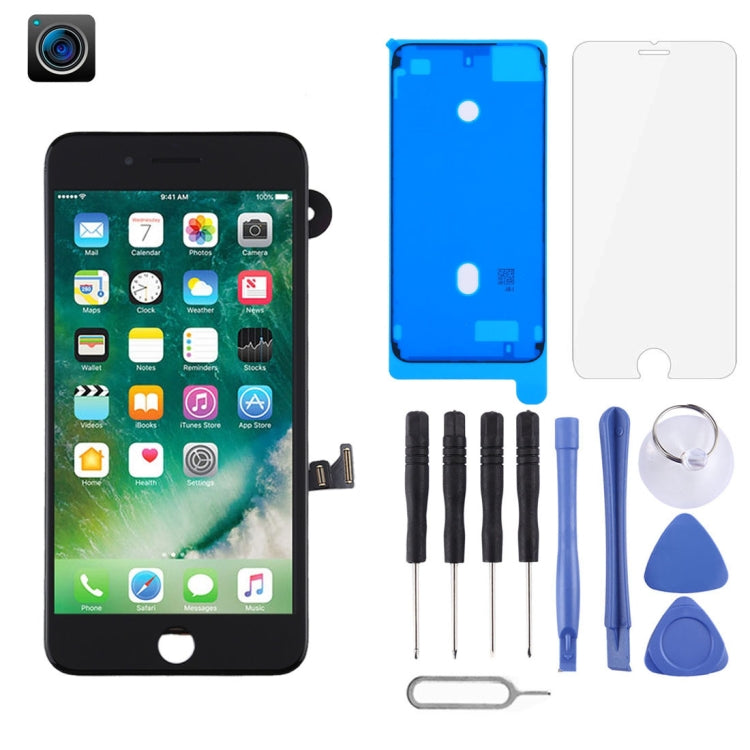 LCD Screen iPhone 7 Plus with Front Camera - Black & White Versions (i7 Plus)