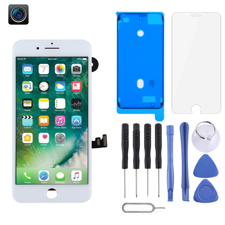 LCD Screen iPhone 7 Plus with Front Camera - Black & White Versions (i7 Plus)