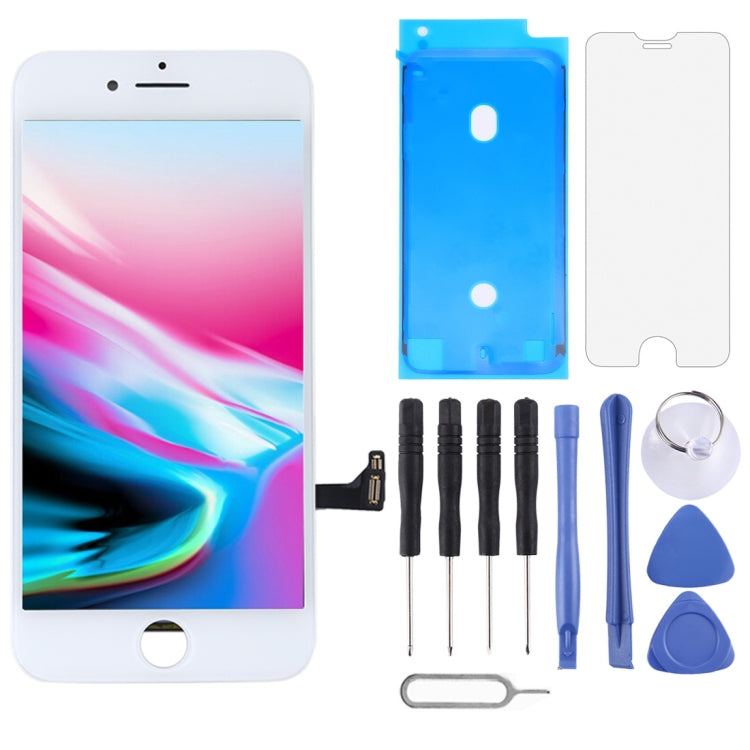 Original LCD Screen for iPhone 8 - Replacement Parts in White & Black - Premium Quality, Easy Installation