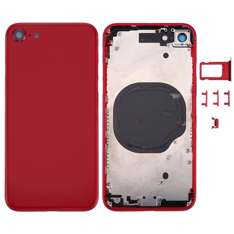 iPhone 8 Back Housing Cover with Side Keys - Premium Replacement Part for All Models