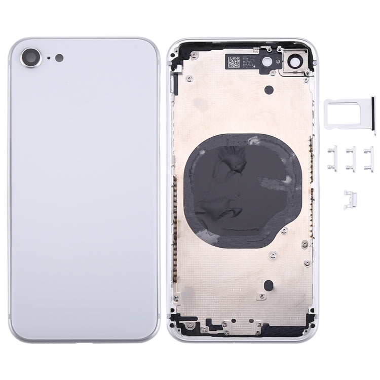 iPhone 8 Back Housing Cover with Side Keys - Premium Replacement Part for All Models