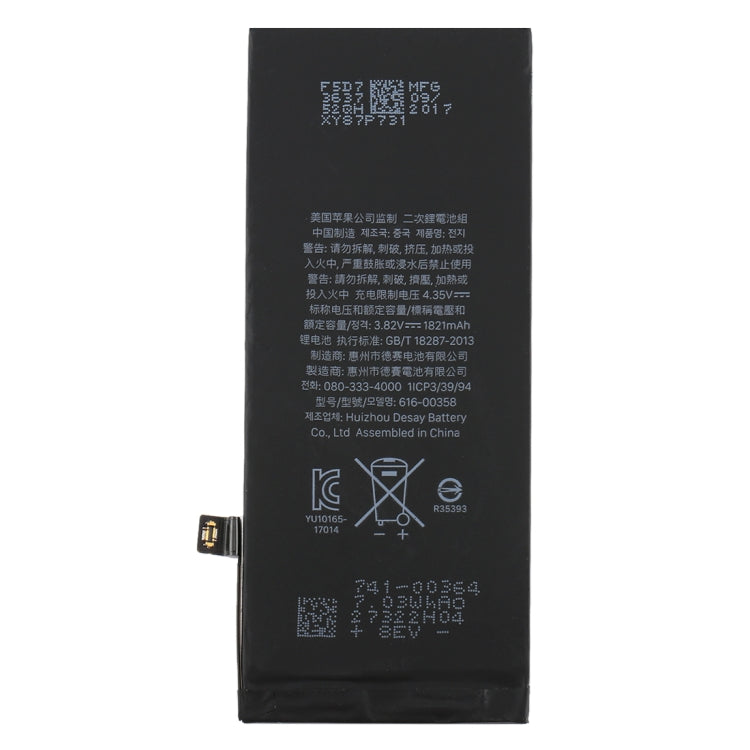 Batería de iones de litio de 1821 mAh para iPhone 8.