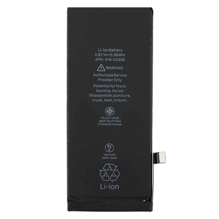 1821mAh Li-ion Battery replacement for iPhone 8, For iPhone 8