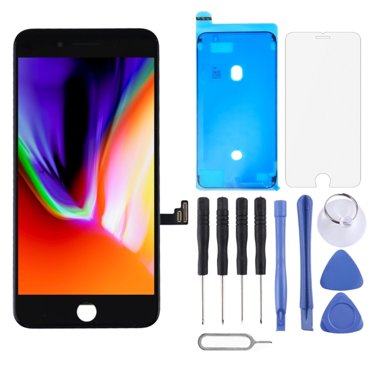 Reemplazo de pantalla LCD original para iPhone 8 Plus - Reparación de pantalla en blanco y negro para reemplazo de pantalla LCD de iPhone 8 Plus