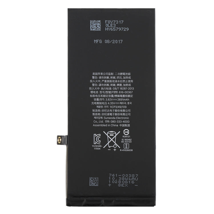 Batería de iones de litio de 2691 mAh para iPhone 8 Plus y iPhone 8P