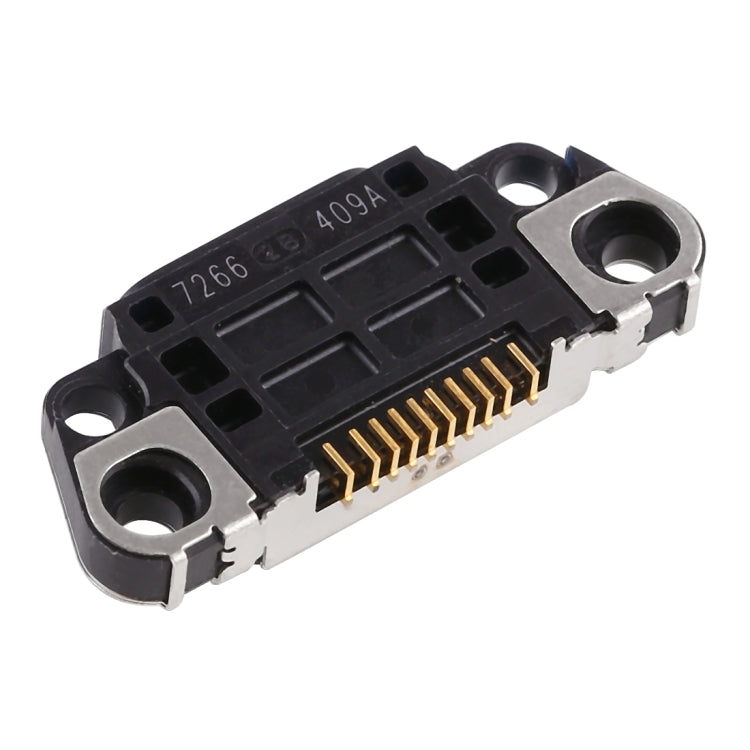 10 PCS Charging Port Connector for iPhone 8 & 8 Plus - Premium Quality (Gold)