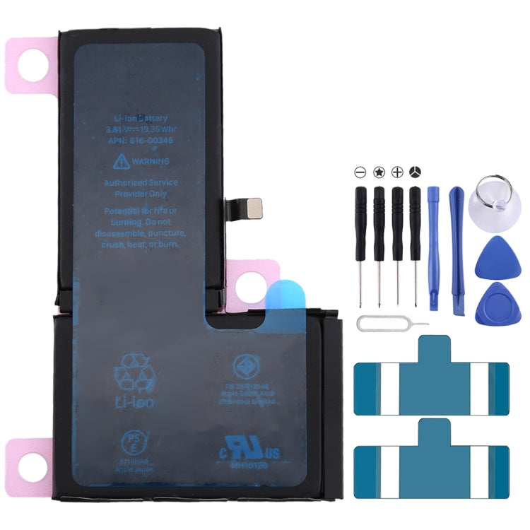 Batería de iones de litio de 2716 mAh para iPhone X.
