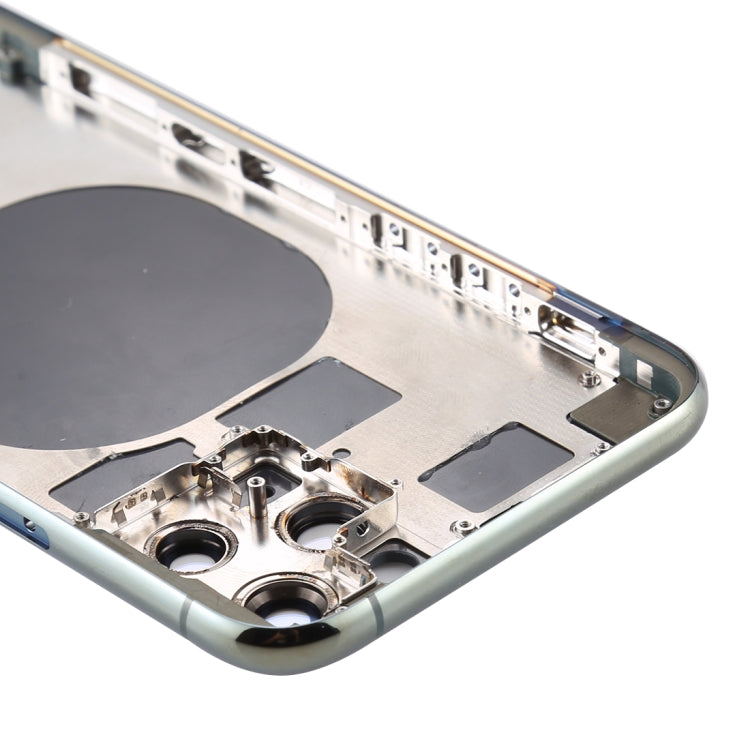 Carcasa trasera para iPhone 11 Pro Max con bandeja SIM, teclas laterales y lente de cámara: repuesto ideal