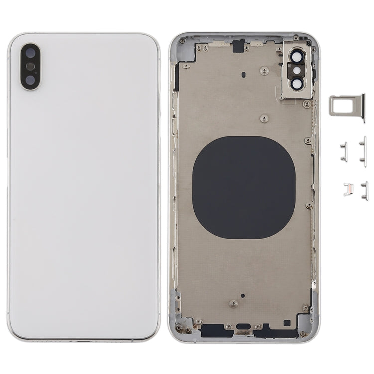iPhone XS Max Back Cover with Camera Lens, SIM Card Tray & Side Keys - Perfect Fit for iPhone XS Max Models