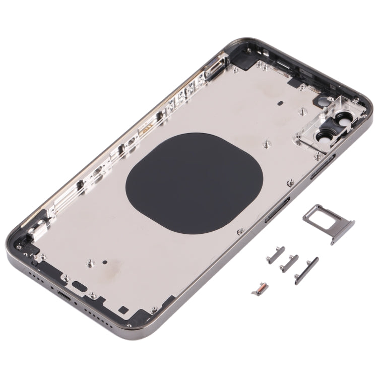 Carcasa trasera premium para iPhone XS Max en azul, blanco, negro y dorado - Diseño de imitación del iPhone 13 Pro Max