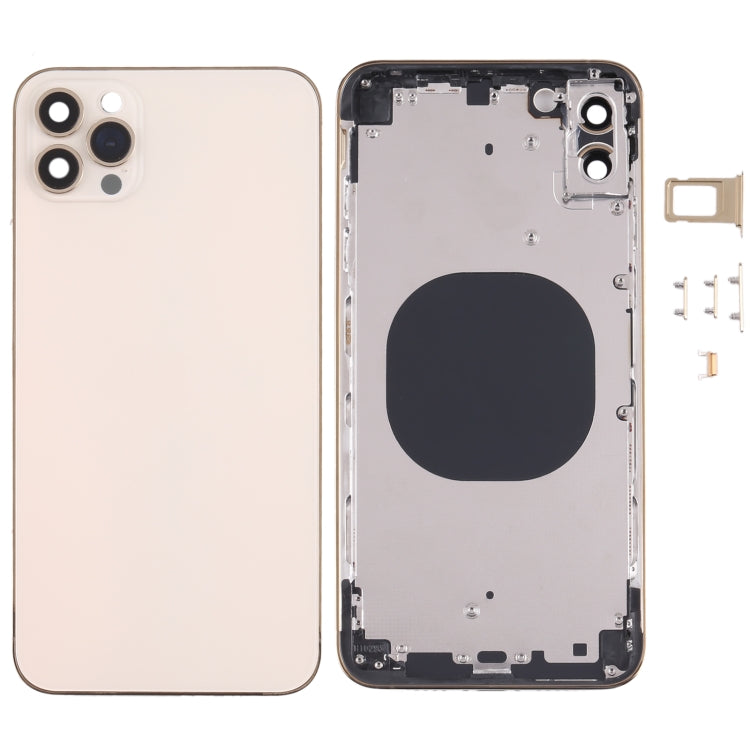 Carcasa trasera premium para iPhone XS Max en azul, blanco, negro y dorado - Diseño de imitación del iPhone 13 Pro Max