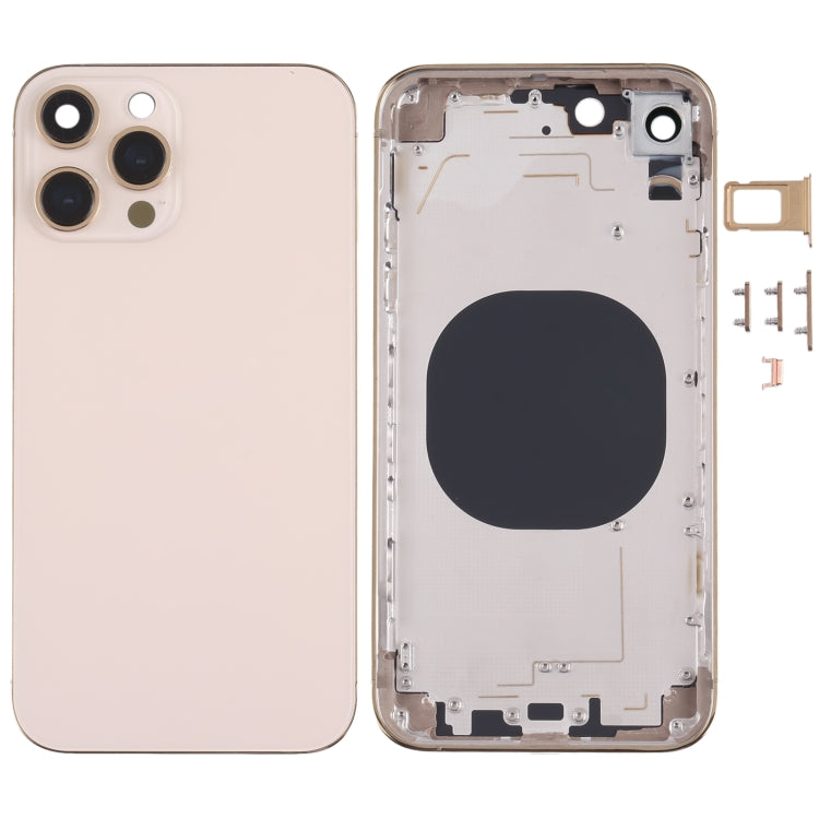 Premium Stainless Steel Back Housing Cover for iPhone XR - Available in Black, Gold, Blue & White - iPhone 13 Pro Style