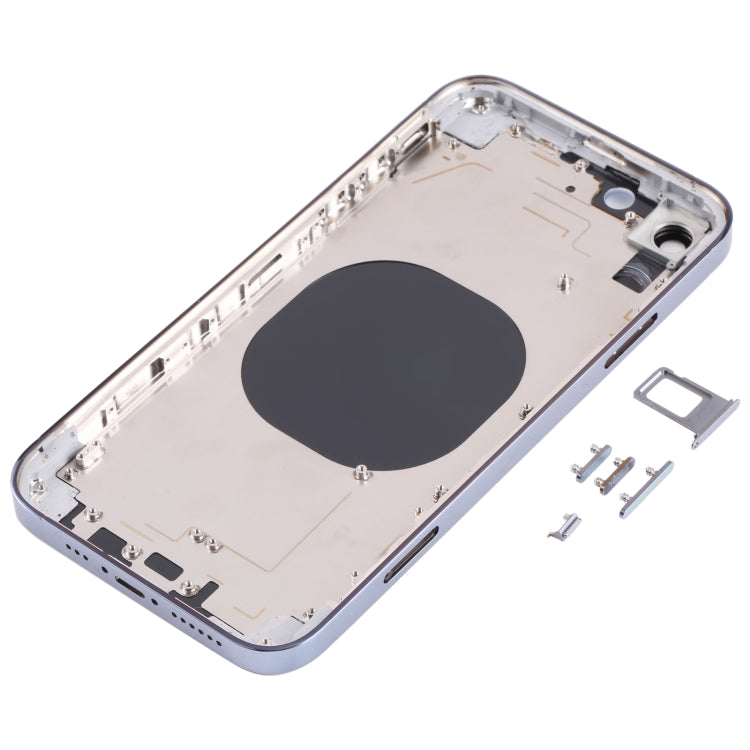 Carcasa trasera de acero inoxidable premium para iPhone XR - Carcasa trasera de acero inoxidable para iPhone XR en negro, dorado, azul y blanco