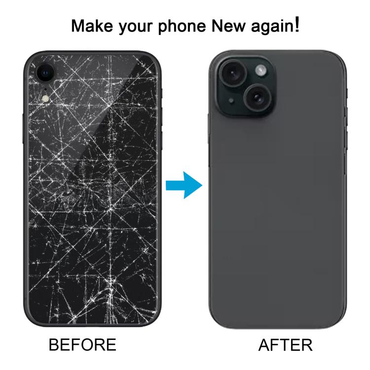 iPhone XR iP15 Pro Back Cover with Appearance Imitation for iPhone XR