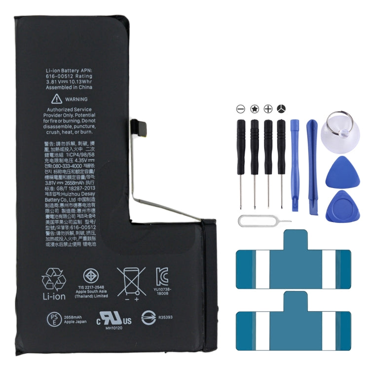 Batería de 2659 mAh para iPhone XS, para iPhone XS