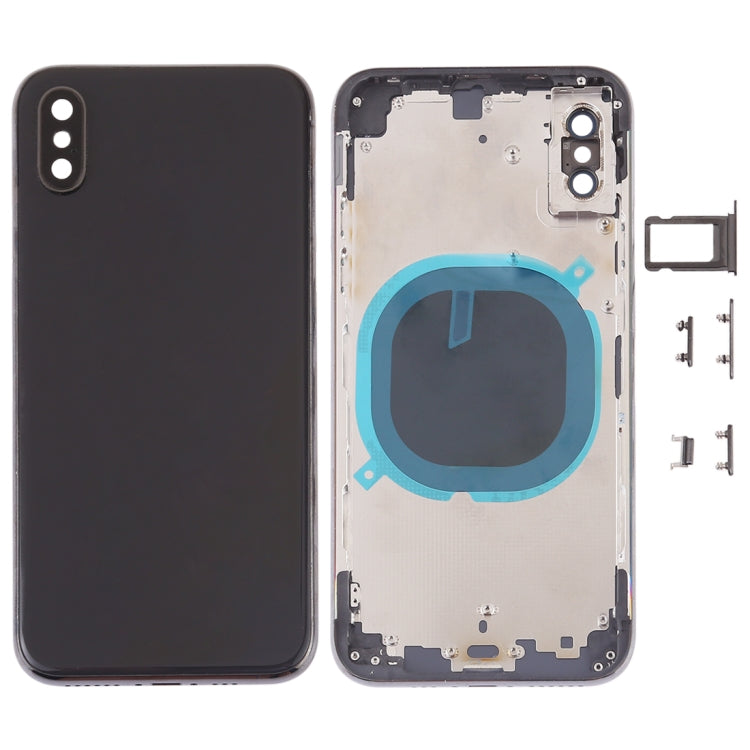 iPhone XS Back Cover Replacement with Camera Lens, SIM Tray & Side Keys