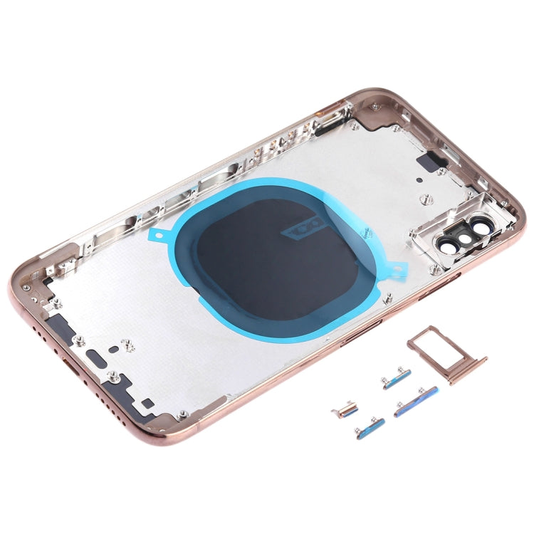 iPhone XS Back Cover with Camera Lens, SIM Tray & Side Keys – Replacement Part - LYDARZ