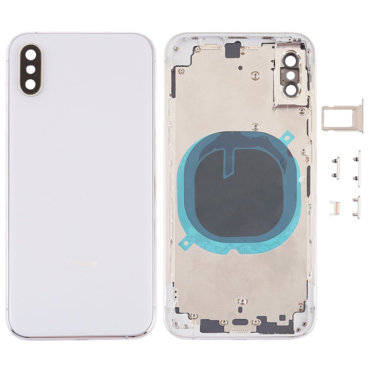 iPhone XS Back Cover with Camera Lens, SIM Tray & Side Keys – Replacement Part - LYDARZ