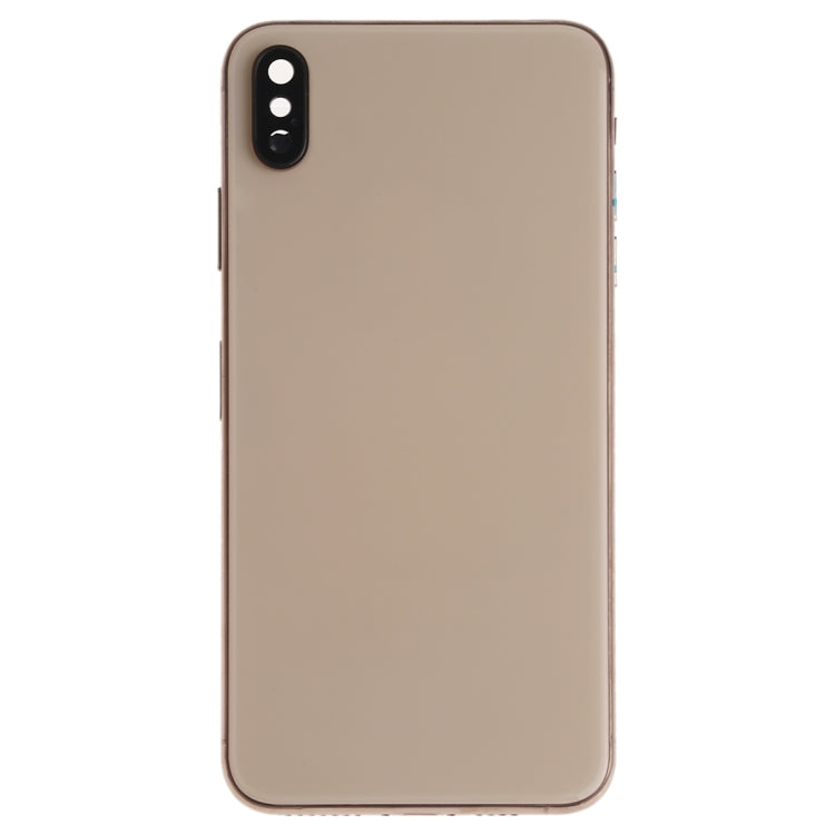 iPhone XS Battery Back Cover Assembly – Includes Side Keys, Speaker, Camera Lens, Charging Port, Wireless Charging & More