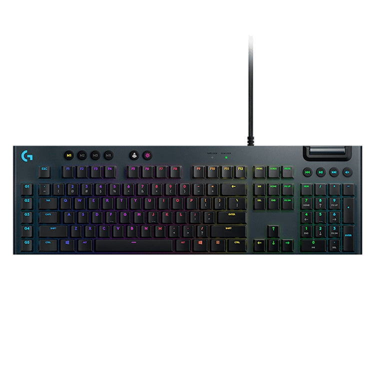 Teclado para juegos Logitech G813: teclado mecánico con cable RGB e interruptores lineales GL