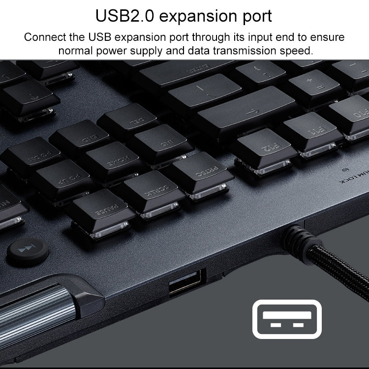 Logitech G813 RGB Mechanical Wired Gaming Keyboard (GL-Linear) - LYDARZ