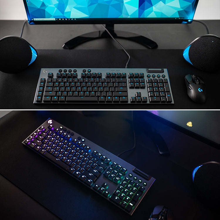 Logitech G813 RGB Mechanical Wired Gaming Keyboard (GL-Linear) - LYDARZ