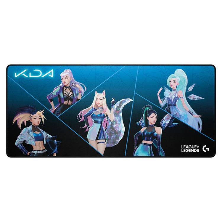 Logitech G840 KDA Gaming Keyboard Mouse Pad Table Mat, Size: 900x400x3mm - LYDARZ