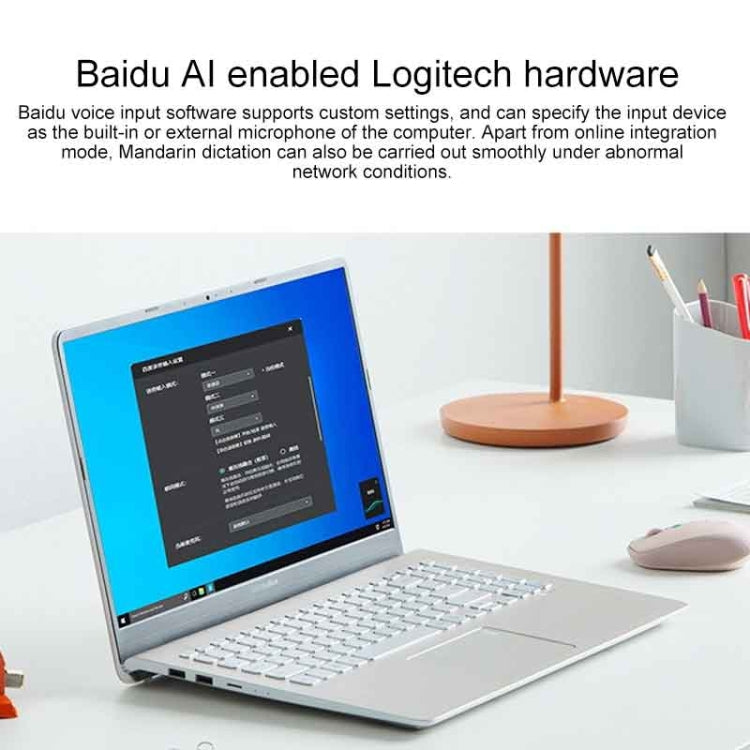 Ratón inalámbrico Logitech Voice M380: entrada de voz inteligente de 4 botones