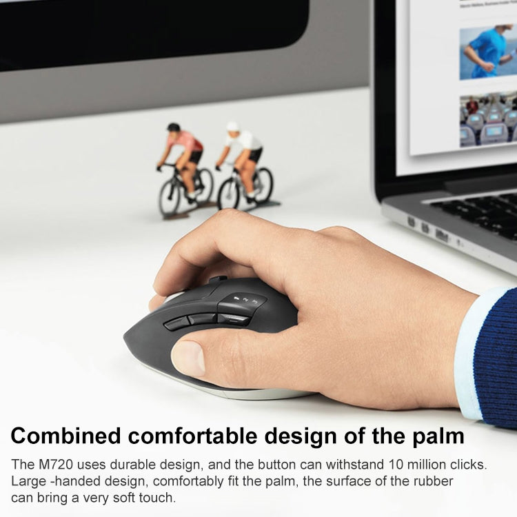 Logitech M720 1000DPI 2.4GHz Wireless Bluetooth Multimode Mouse - LYDARZ