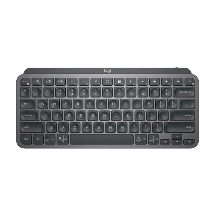 Miniteclado Logitech MX Keys: inalámbrico, Bluetooth, ultrafino, con retroiluminación inteligente