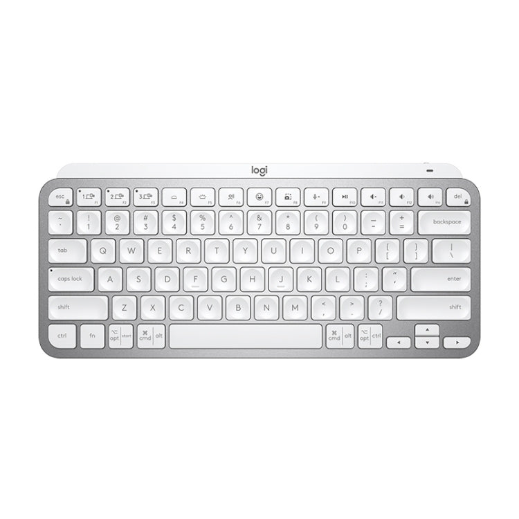 Miniteclado Logitech MX Keys: inalámbrico, Bluetooth, ultrafino, con retroiluminación inteligente