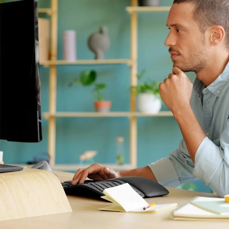 Logitech ERGO K860 2.4G Wireless Keyboard Bluetooth Dual Mode Ergonomic Split Keyboard - LYDARZ