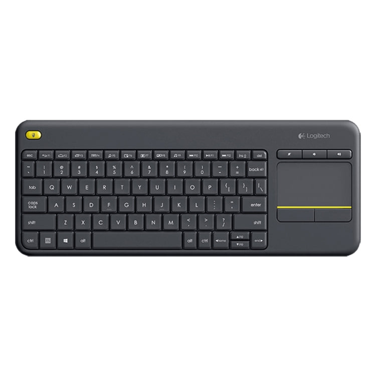 Teclado inalámbrico Logitech K400 Plus con control táctil de 2,4 GHz
