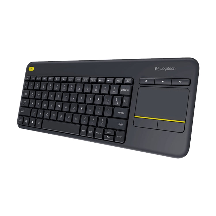Teclado inalámbrico Logitech K400 Plus con control táctil de 2,4 GHz