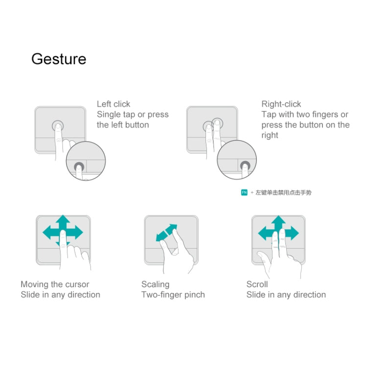 Logitech K400 Plus 2.4GHz Wireless Touch Control Keyboard - LYDARZ