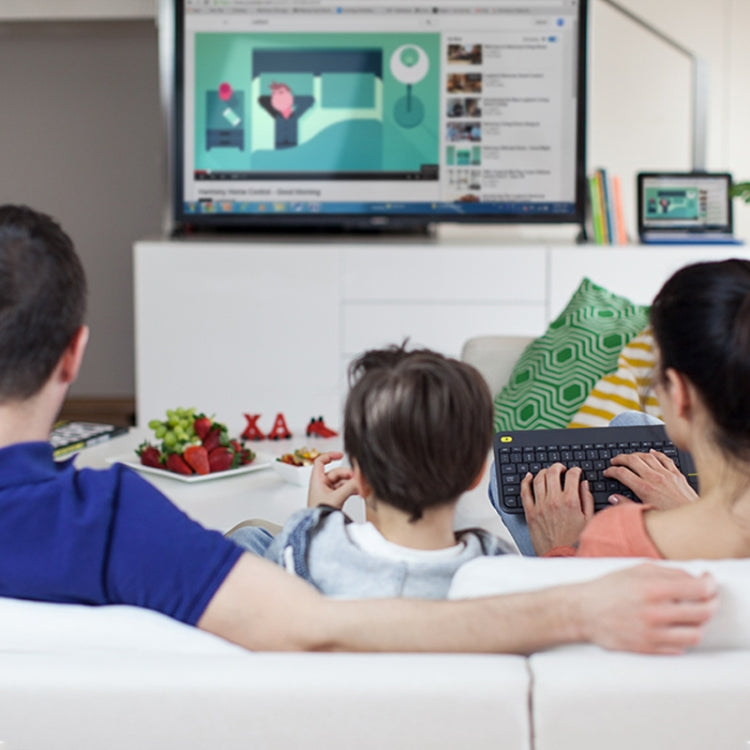 Logitech K400 Plus 2.4GHz Wireless Touch Control Keyboard - LYDARZ