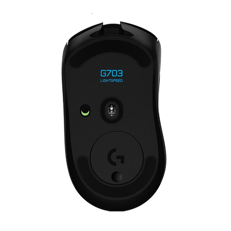 Logitech G703 Gaming Mouse - 16000 DPI, 6 Programmable Buttons, HERO 16K Sensor, RGB Backlight, Wireless Optical Design