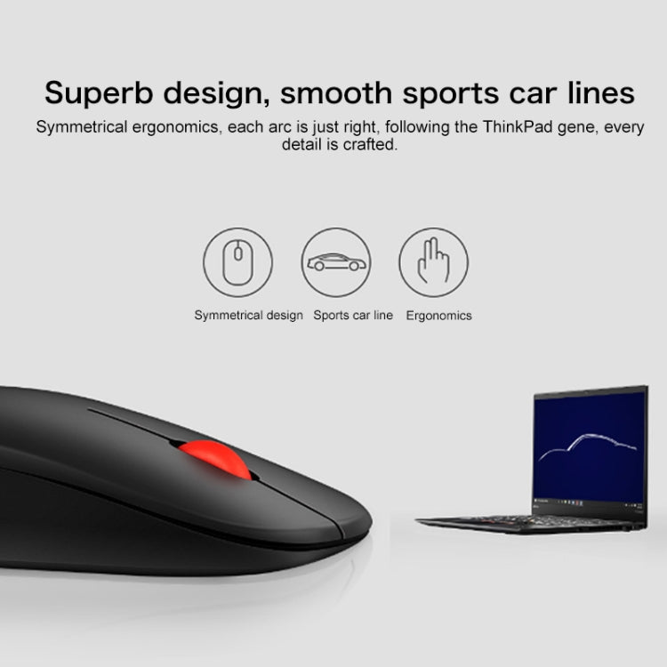 Lenovo thinkplus Bluetooth 4.0 Portable Wireless Bluetooth Mouse, Bluetooth Mouse - LYDARZ