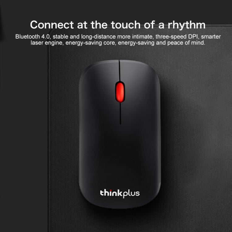 Ratón inalámbrico portátil Lenovo Bluetooth - Ratón portátil Thinkplus Bluetooth 4.0