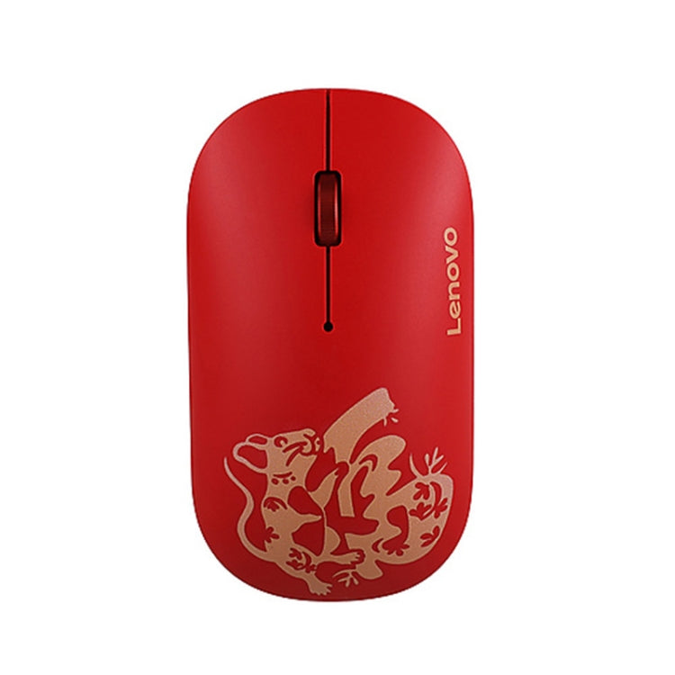 Lenovo Air Handle Lightweight Portable Mute Wireless Mouse, Blessing Mouse Version - LYDARZ