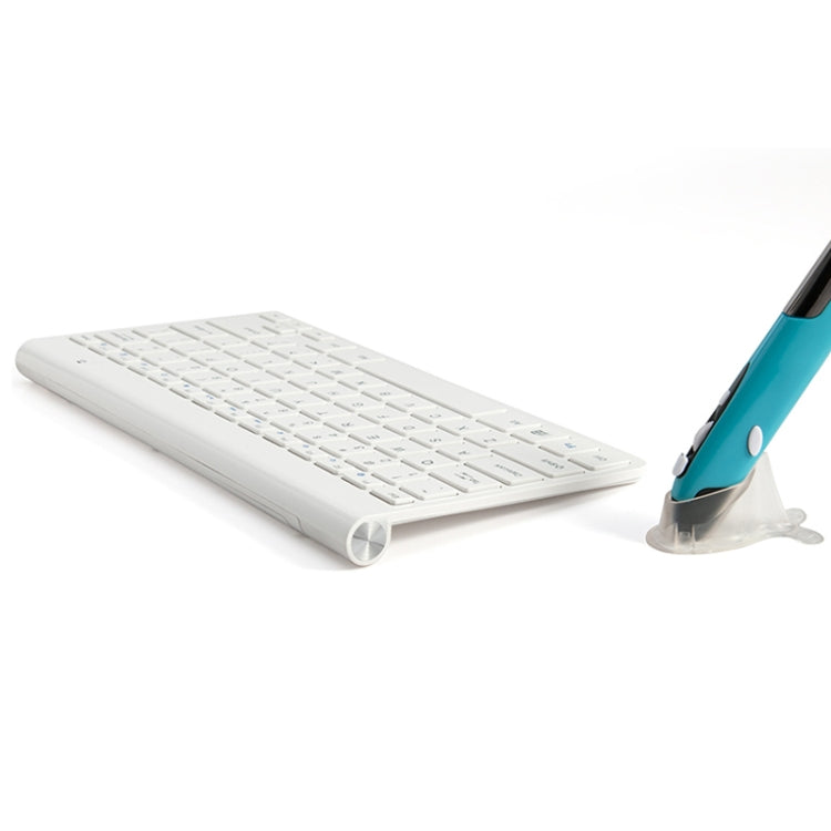 Teclado y ratón multimedia inalámbricos KM-909 con receptor USB (2,4 GHz)