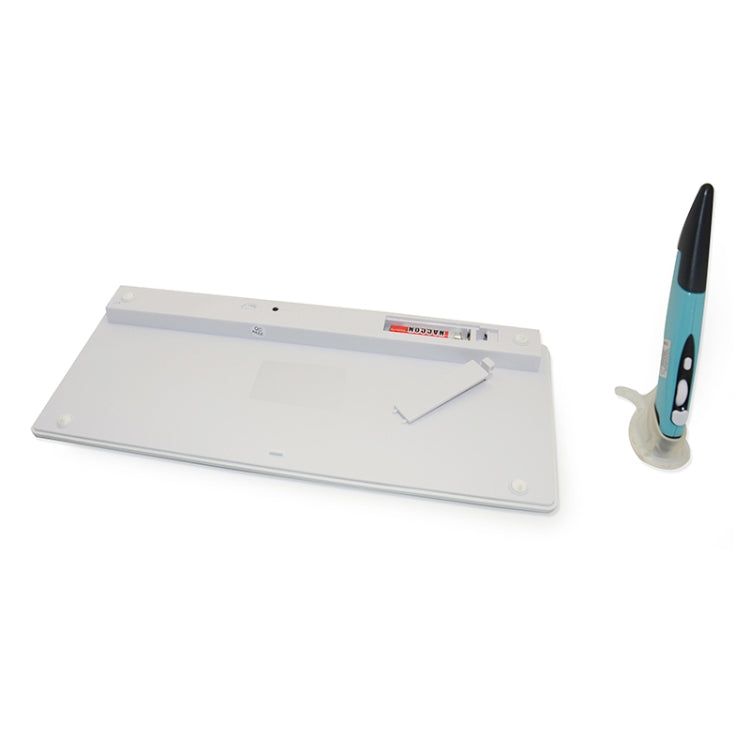 KM-808 2.4GHz Wireless Multimedia Keyboard + Wireless Optical Pen Mouse with USB Receiver Set for Computer PC Laptop - LYDARZ